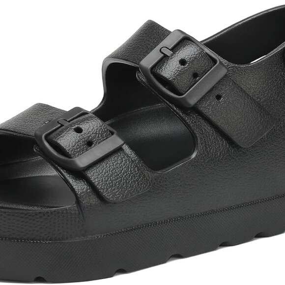 Shoes - Women's Platform Sandals Ethylene Vinyl Acetate Lightweight Non-Slip